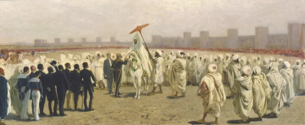 Ontvangst van de Italiaanse Ambassade in Marokko